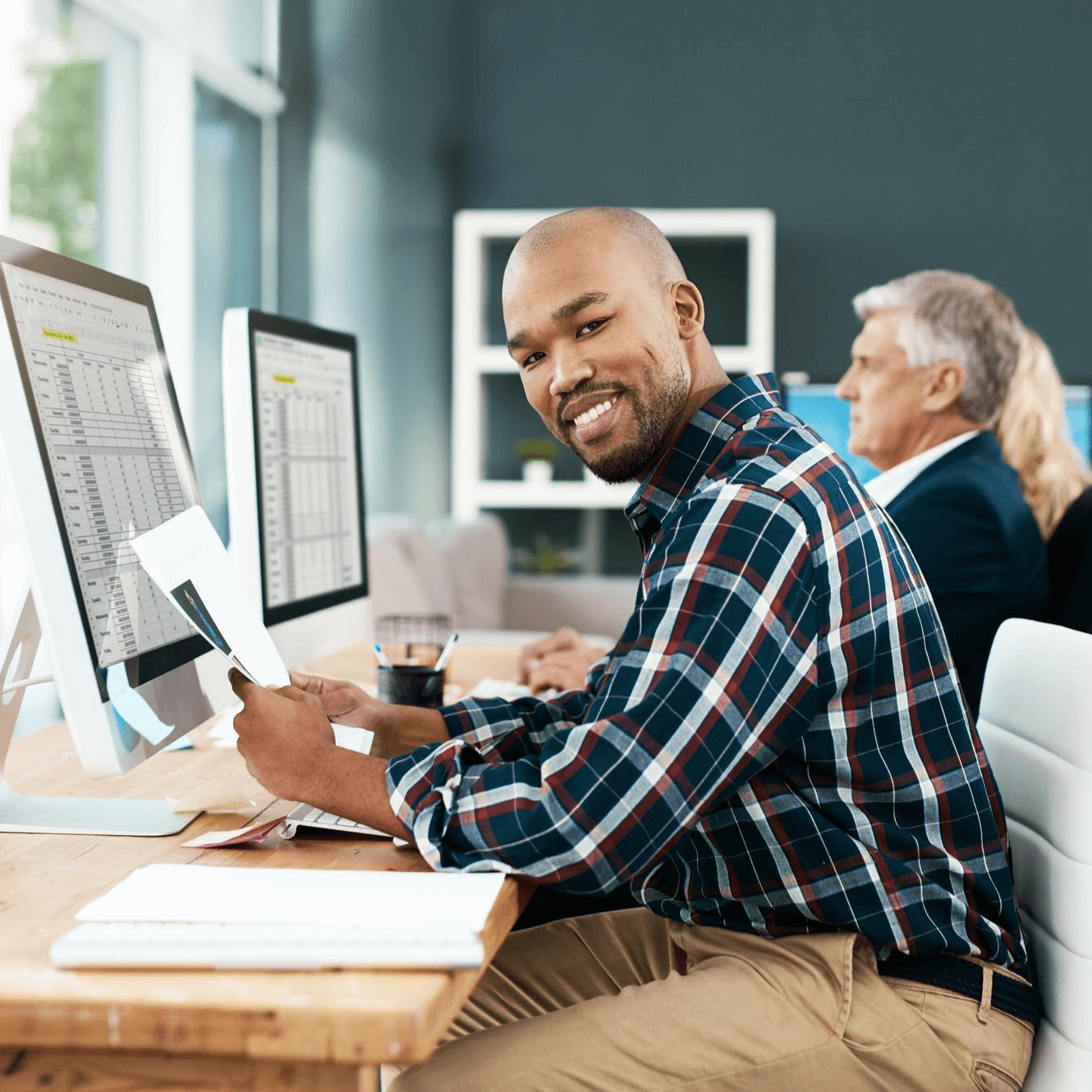 Professional satisfied with workshop on digital literacy