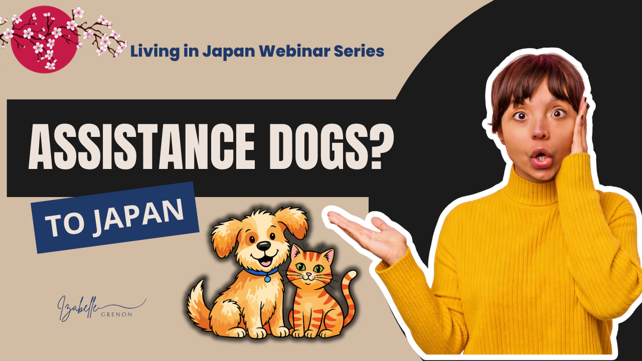moving to japan with a support animal